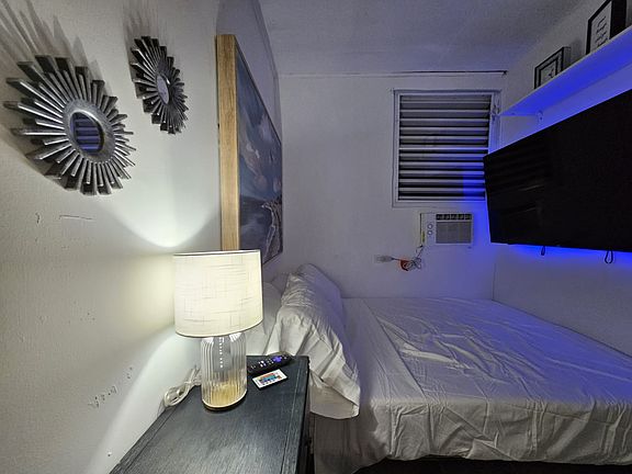 Fully Furnished Bedroom with Queen Size Mattress