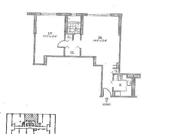 2nd image of 55 W 14th St APT 17A