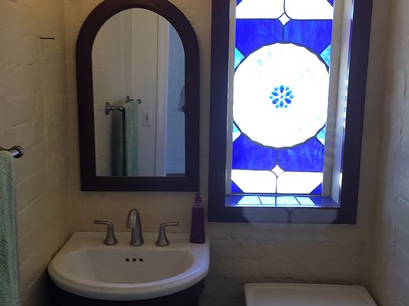 Half bath in main hse 