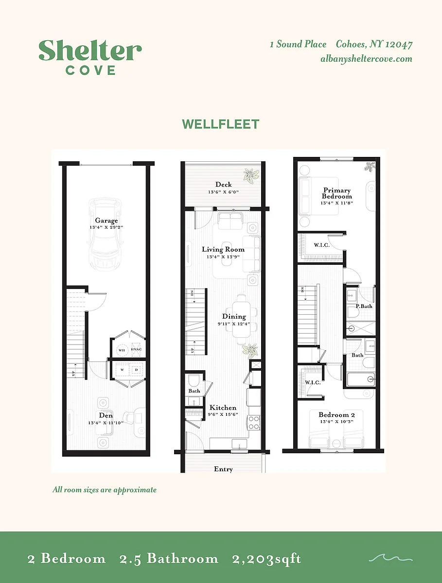Floor plan Wellfleet