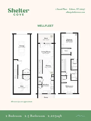 Floor plan Wellfleet