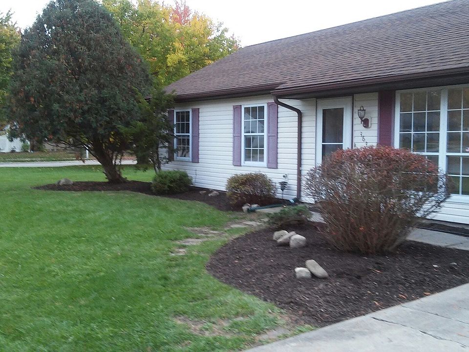 Front and side yard