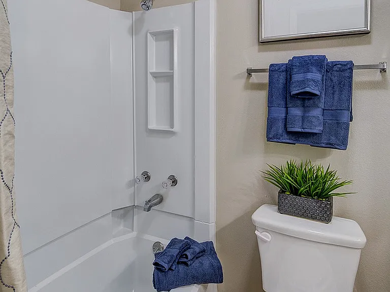 Model bathroom