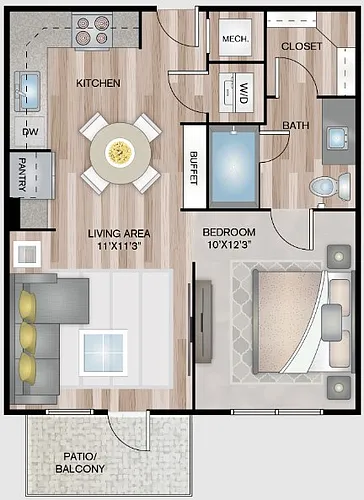 Floor plan A1