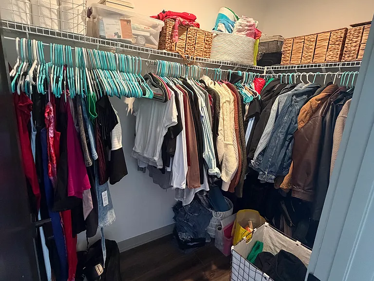 Master bedroom - two of two closet