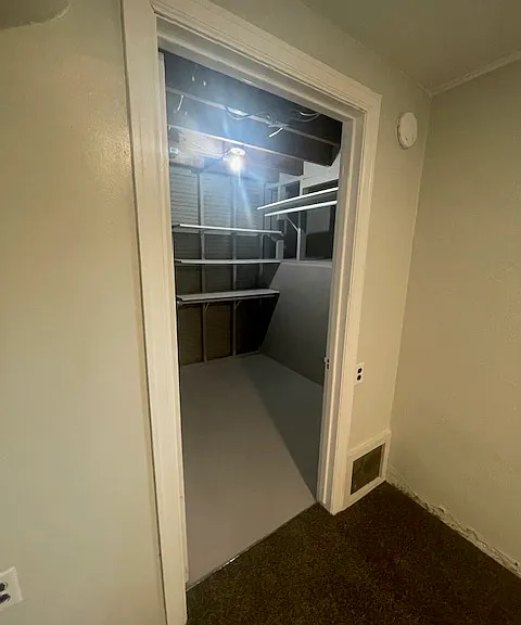 Bedroom #1 closet