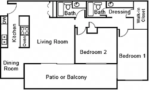 Floor plan Plan A