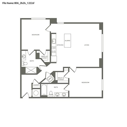 Floor plan B6