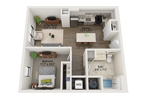 Floor plan A10