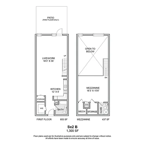 Floor plan SX2 B