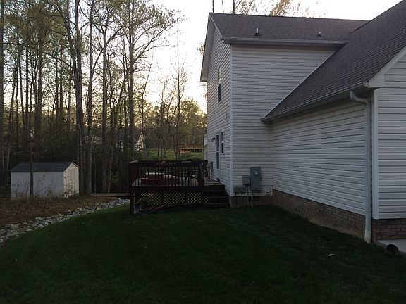 Rear Deck & Storage Building
