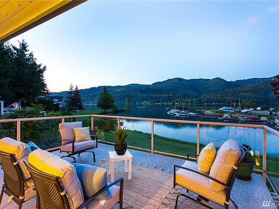 Watch amazing summer storms roll across the Stewart Mountains as you sit under cover.