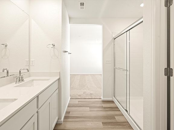 The Cottonwood floorplan interior image taken at a Meritage Homes community in Colorado Springs