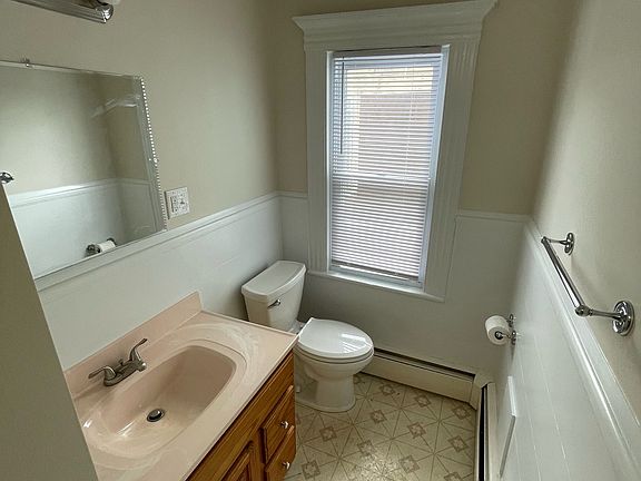 Bathroom with tub.