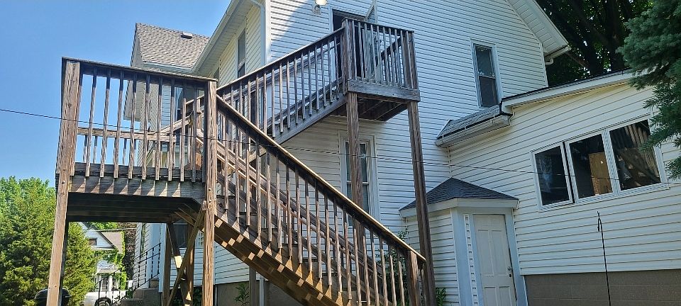 Back entry.