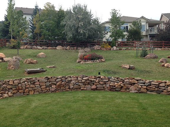Large backyard 