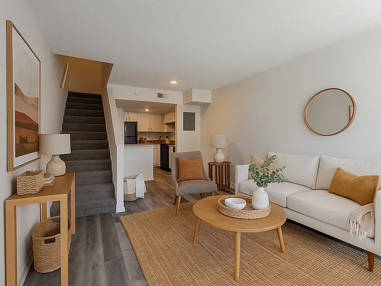 Main Level with Wood Floors