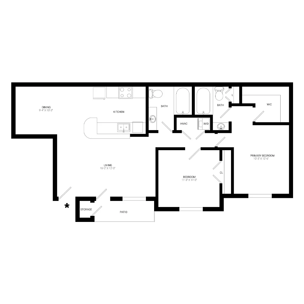 Floor plan Ashe