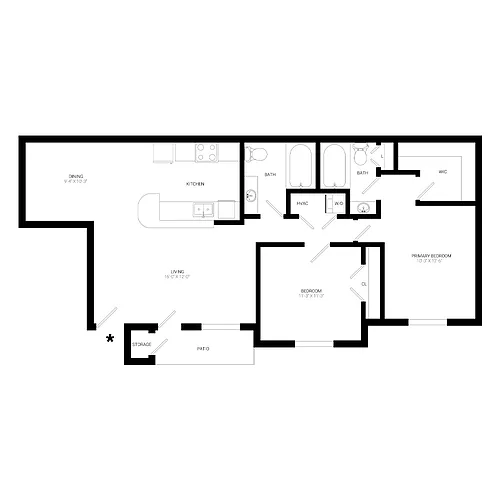 Floor plan Ashe