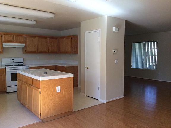 Kitchen and living room