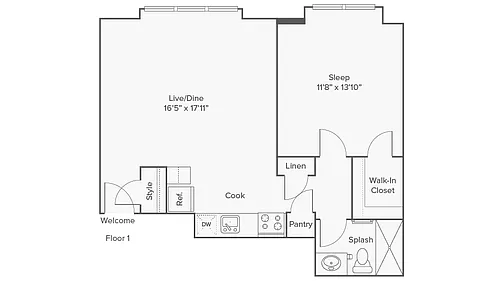 Floor plan Ambridge