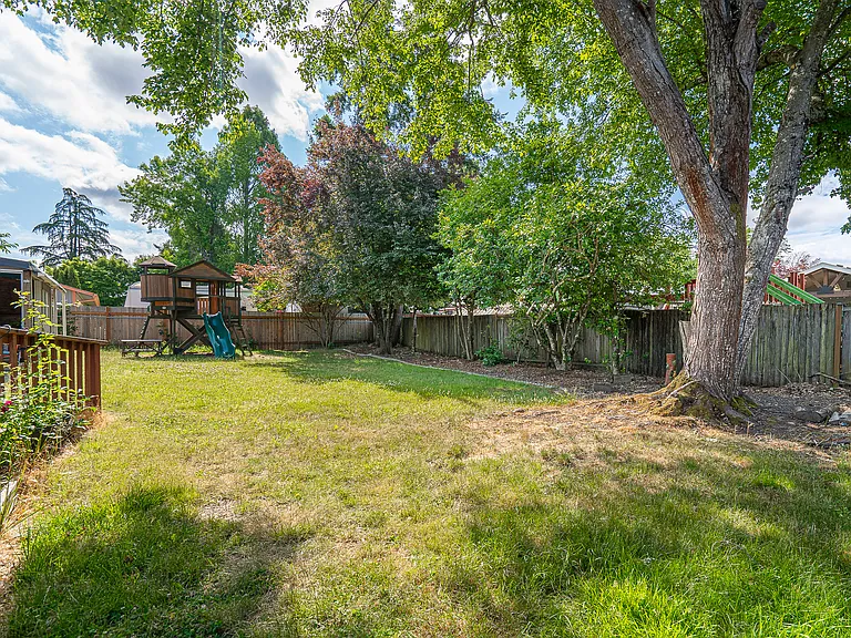 Shared backyard