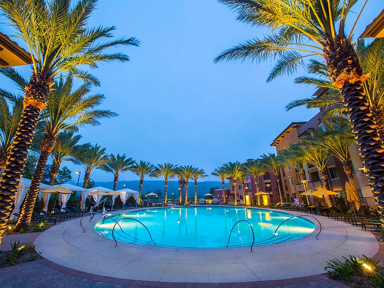 Verge Pool Dusk