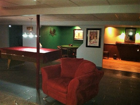 Finished basement