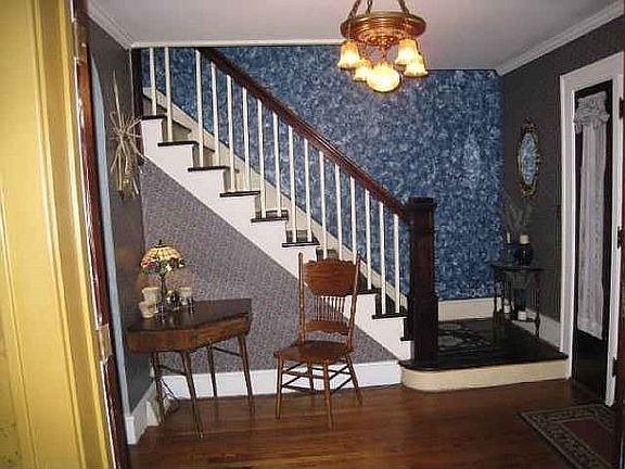 Front Hall from the Front of the Living Room