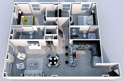 Floor plan Armstrong