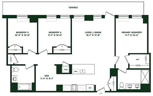 Floor plan C3W