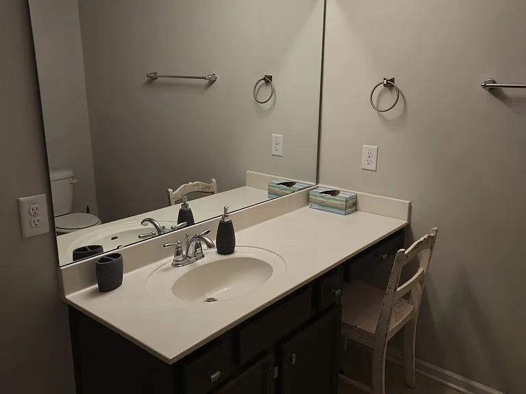 Shared bathroom