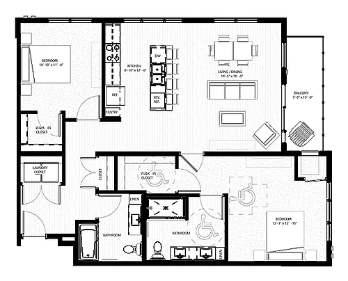 Floor plan Incus
