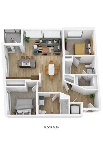 Floor plan B2A-E