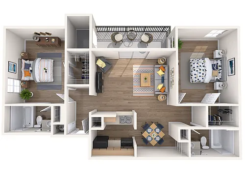 Floor plan B2