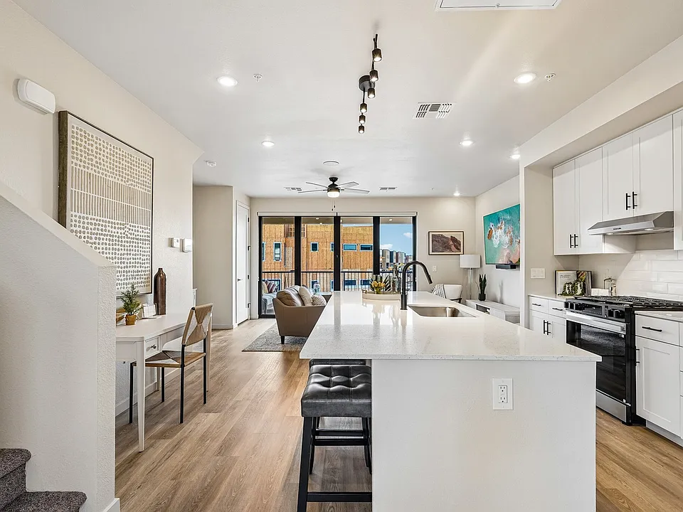 Kitchen & Living Space