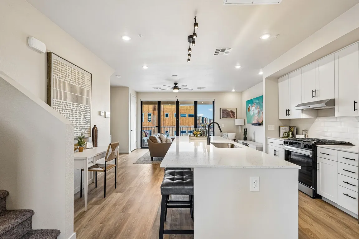 Kitchen & Living Space
