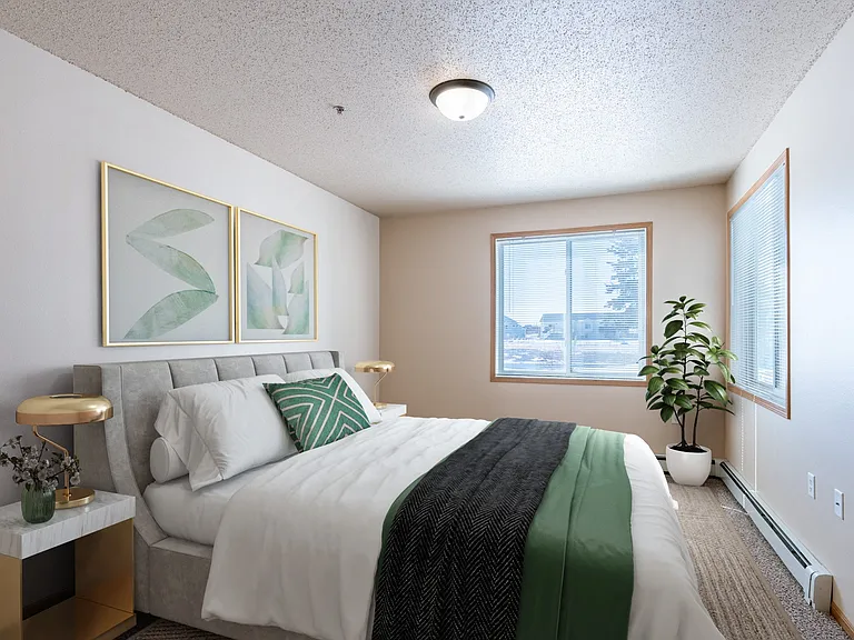Fargo, ND West Lake Apartments | Bedroom
