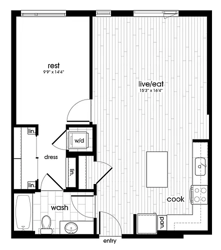 Floor plan A17-SAN