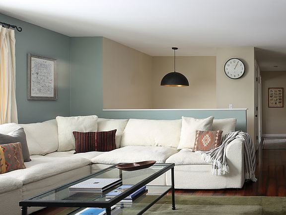 Light-filled living room