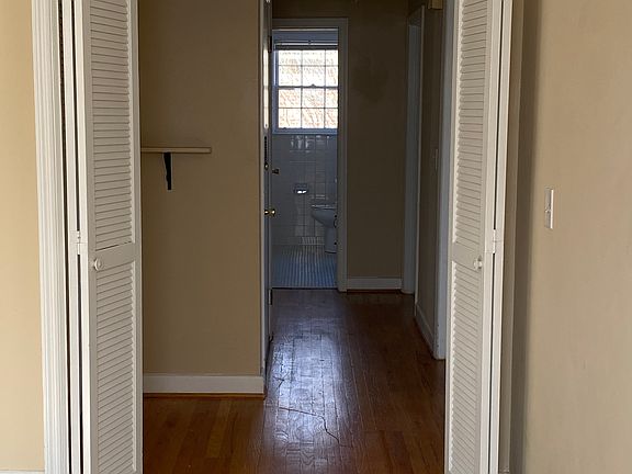 Living area, hall entrance to kitchen, bedrooms and bath.