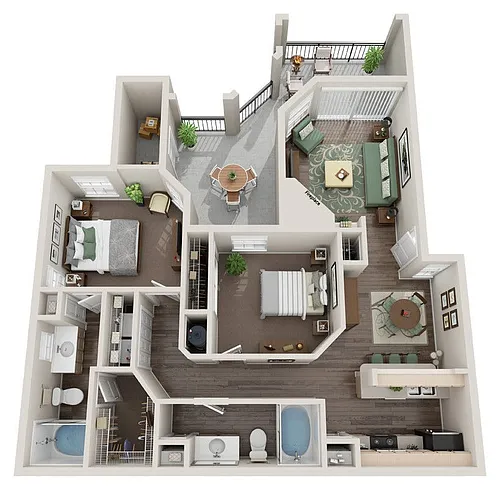 Floor plan B2