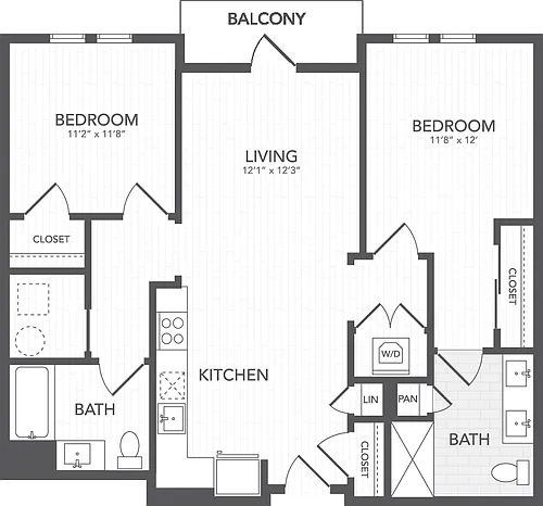 Floor plan B14