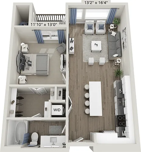 Floor plan A4 Realm