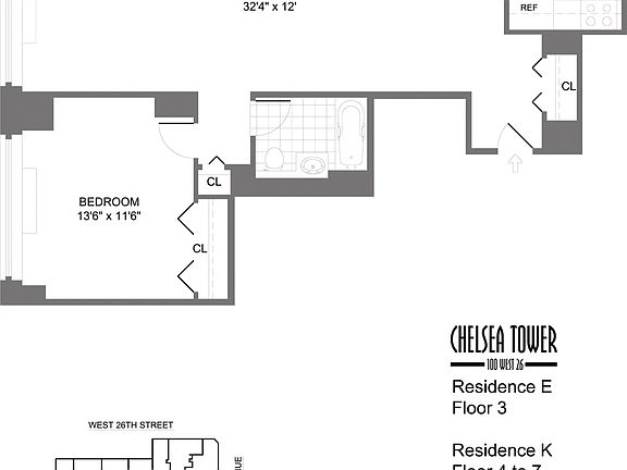 2nd image of 100 W 26th St APT 3E