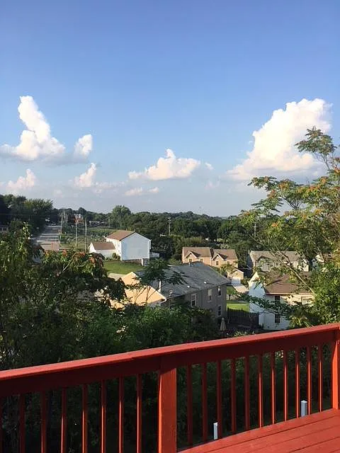 View from the back deck which opens off the living room - 154 Villa Dr