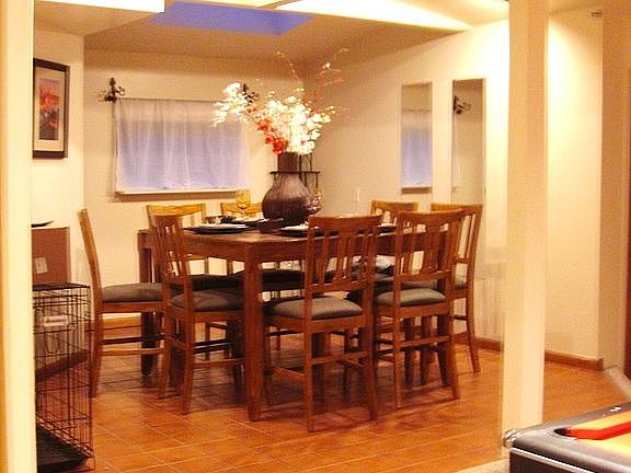 Dining area