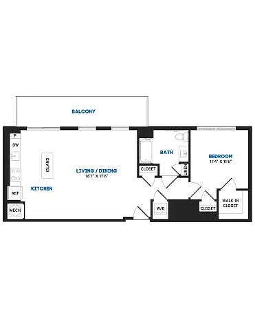 Floor plan A11PH - Chase