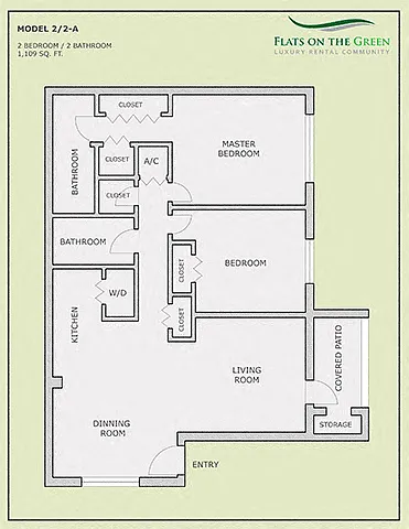 Floor plan 2-2A