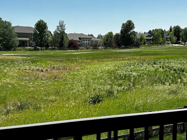 View from balcony off living room